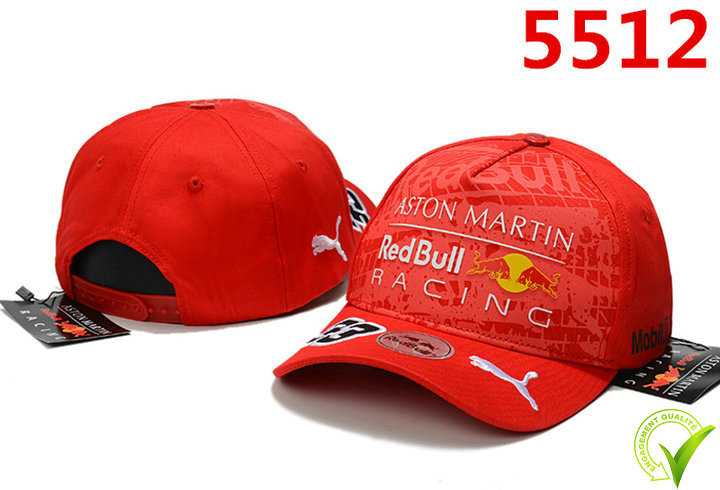 2022 Casquette de baseball Aston Martin Red Bull Racing Réglable en Coton Femme Homme